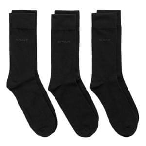 GANT 3 Pack Soft Cotton Socks - Dark-Cactus